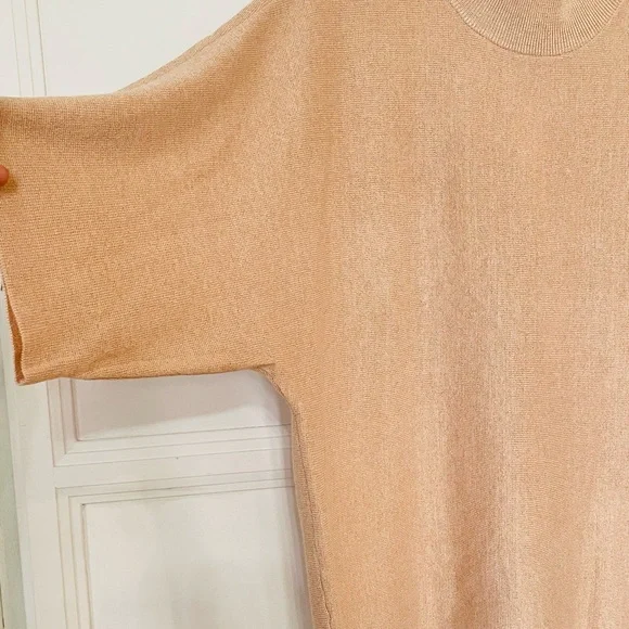 NWT Chico’s Shimmer Short Sleeve Pullover Sweater Size 2 Large - Picture 7 of 8